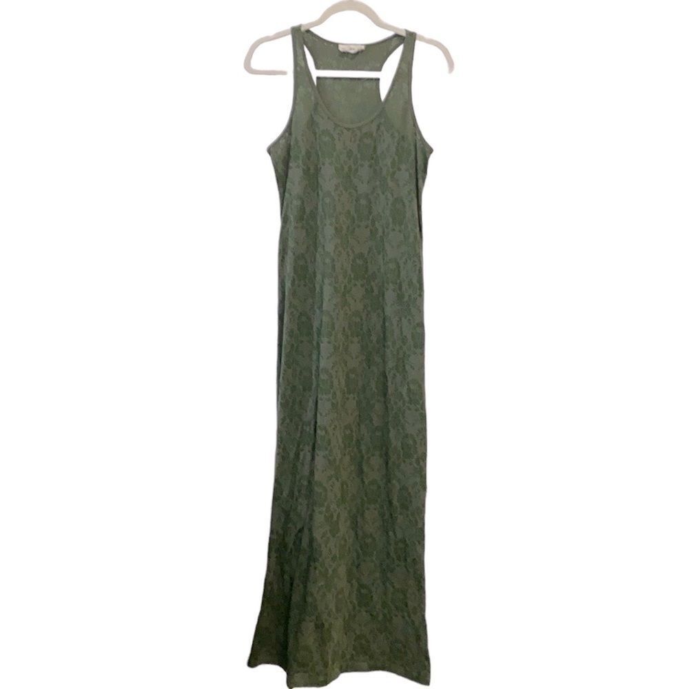 Denim & Supply Ralph Lauren S Stretch Floral Tank Y2K Dress Sheer